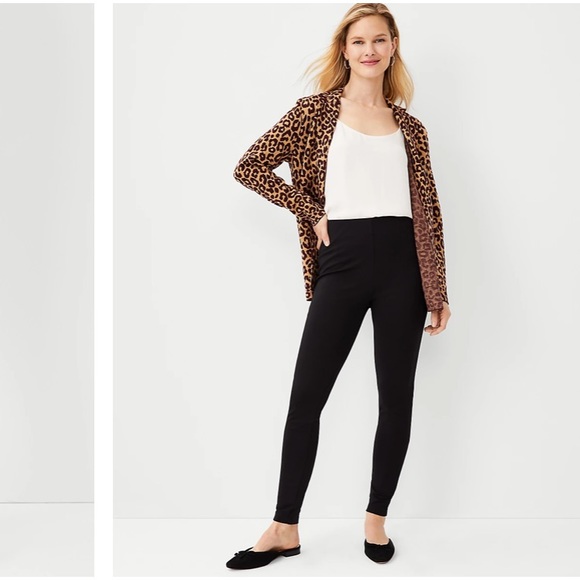 NWT Ann Taylor The Side Zip legging - Picture 4 of 10